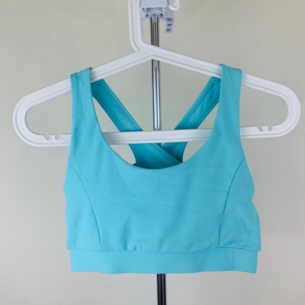 Light Blue Sports Bra